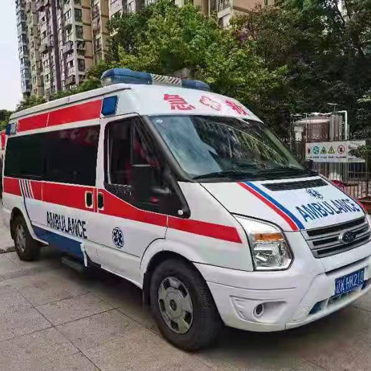 织金术后行动不便回家租赁救护车